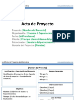 PMOInformatica Plantilla Acta de Proyecto (2 Laminas)