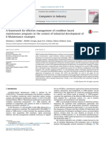 A Framework For Effective Management of Condition Based