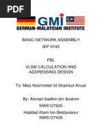 Basic Network Assembly IEP 0743