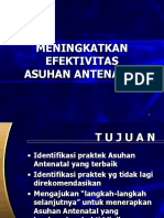 Meningkatkan Efektivitas Asuhan Antenatal