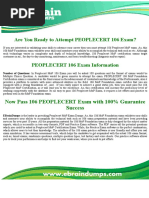PEOPLECERT 106 MoP Foundation PEOPLECERT 106 exam Exam Dumps