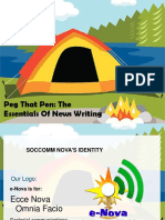 Peg That Pen: The Essentials of News Writing