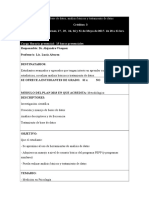 Construcción de Base de Datos, Análisis Básicos y Tratamiento de Datos