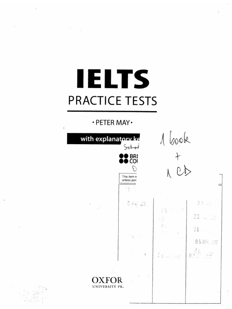 Ielts Practice Tests With Explanatory Key | PDF