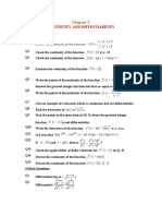 Cbse Xii Hots Continuity and Diffentiability Chapter 5