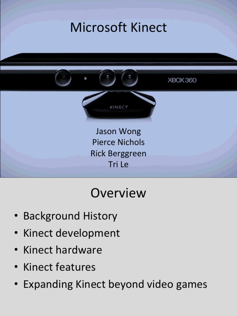 Kinect Indepth Explanation | PDF | Computing And Information Technology ...