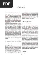 Carbon-14: 2 Radiocarbon Dating