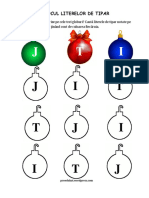 Jocul Literelor de Tipar Craciun PDF