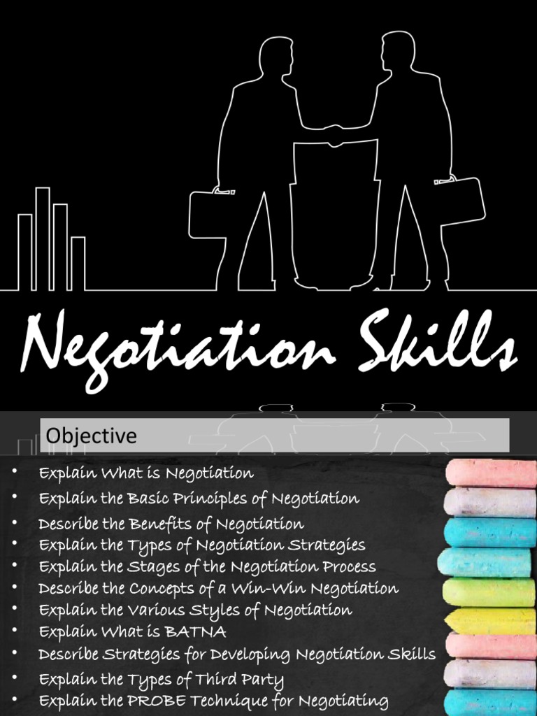 Mastering Negotiation Skills and Strategies | PDF | Bargaining ...