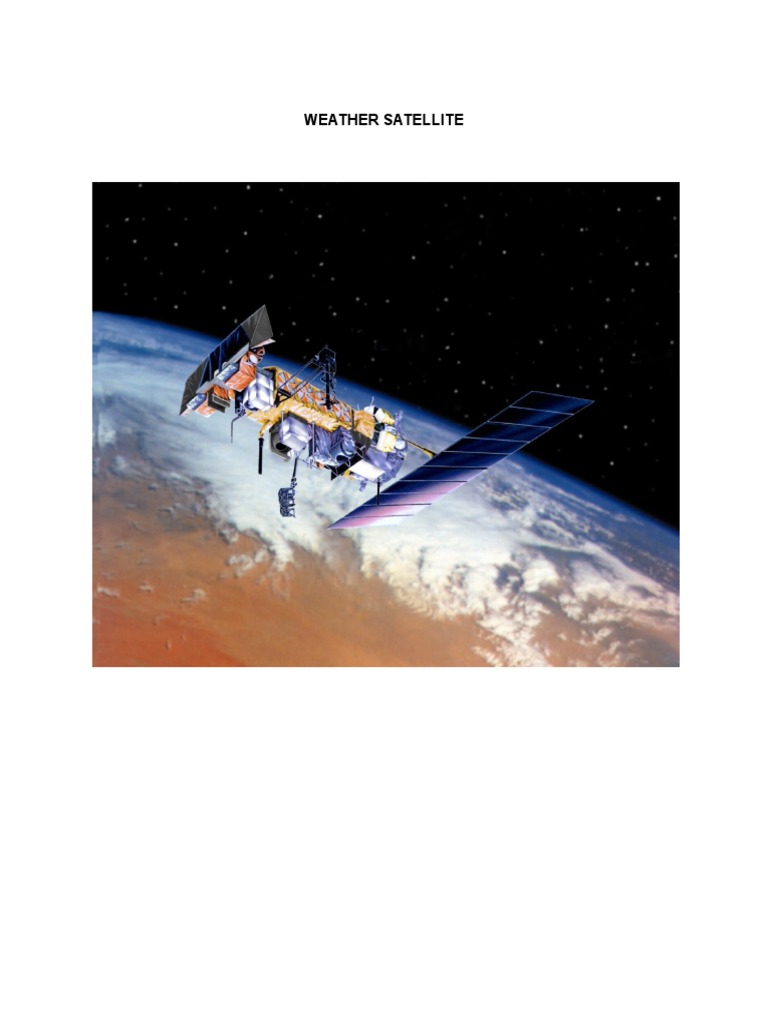 Types of Scientific Satellites | PDF