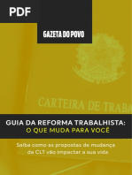 Guia - Reforma Trabalhista