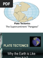 The Supercontinent "Pangaea": Plate Tectonics