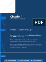 An Introduction to Social Psychology