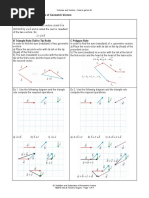 62 Addition and Subtraction of Geometric Vectors