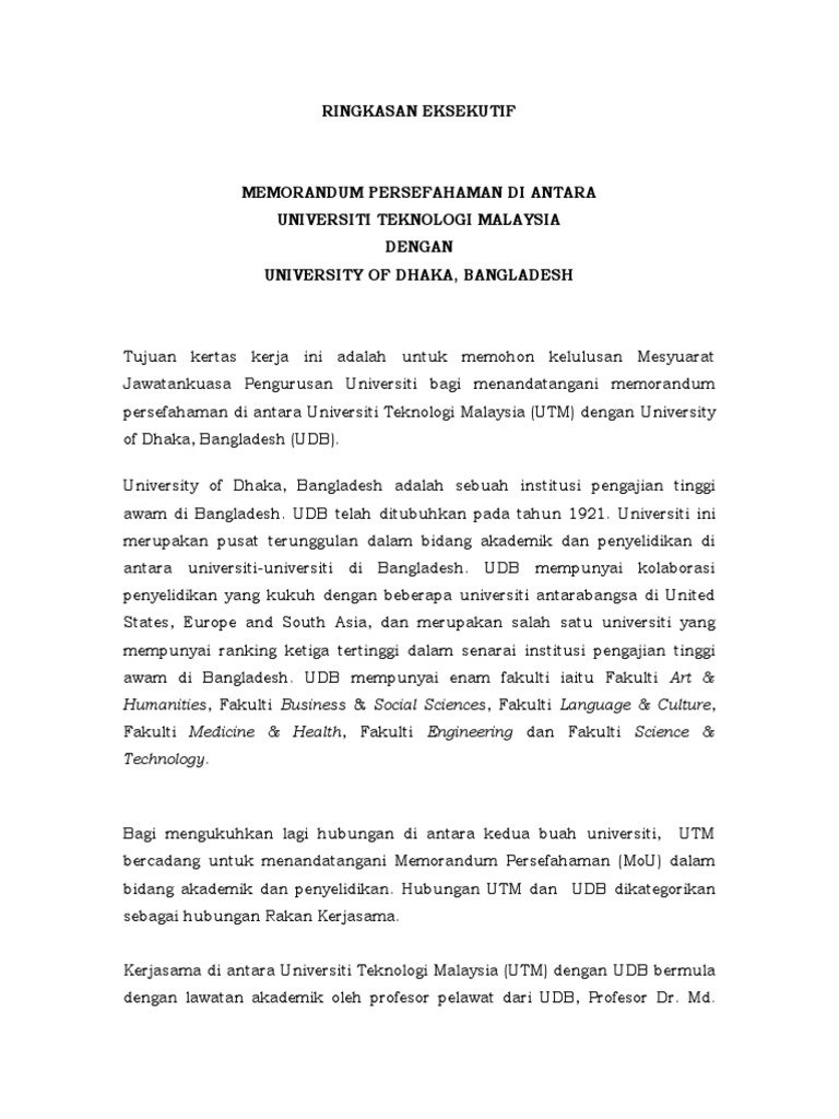 Memo Dan Surat Rasmi Ums