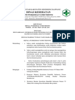 9.4.4 Ep 1. SK Penyampai Informasi Hasil Peningkatan Mutu Layanan Klinis Dan Keselamatan Pasien