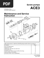 Ace3 Maintenance Service Instruction