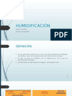 HUMIDIFICACIÓN