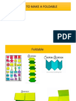 How To Make A Foldable How To Make A Foldable