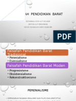 Falsafah Pendidikan Barat