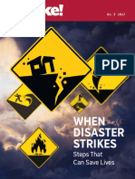 When Disaster Strikes: Steps That Can Save Lives