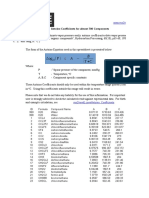 Antoine Coefficients