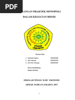 Download FIX MAKALAH LARANGAN PRAKTEK  MONOPOLIdocx by Chella SN353781403 doc pdf