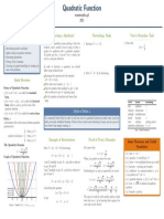 Quadratic Function PDF