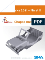 Apostila SolidWorks Nível II - Chapa metálica.pdf