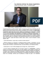 Marc Prensky - Los Profesores de Hoy Deberían Eliminar Las Clases Magistrales