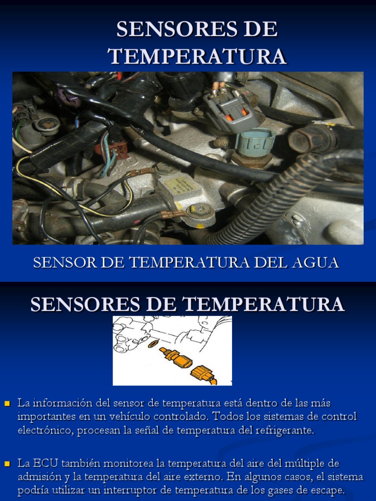 Diagrama y Función del Sensor de Temperatura | PDF | Resistencia