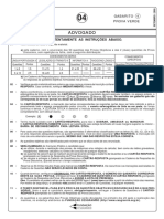 4 - Advogado - Prova Verde