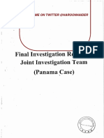 Summary of Investigation Panama JIT