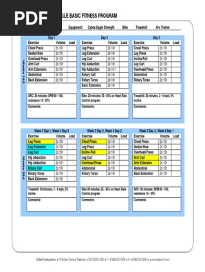 EAGLE BasicFitnessProgram
