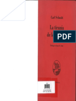 La Tiranía de Los Valores - Carl Schmitt PDF