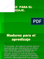 Madurez Escolar