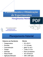 Enviando DOE - 03 - Planejamentos - Fatoriais - Completo PDF