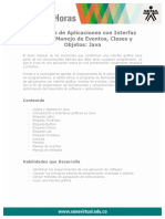Desarrollo Aplicaciones Interfaz Grafica Anejo Eventos Clases Objetos Java PDF