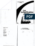 Miller, Los Inclasificables de La Clinica Psicoanalitica PDF