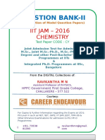 Cover Page -IIT JAM Chemistry - MP