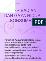 5 Kepribadian Dan Gaya Hidup Konsumen