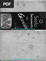 O Santo Sacramento Da Eucaristia - Frei Benvindo Destéfani