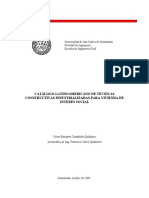 Catálogo Latinoamericano de Técnicas Constructivas Industrializadas para Vivienda de Interés Social