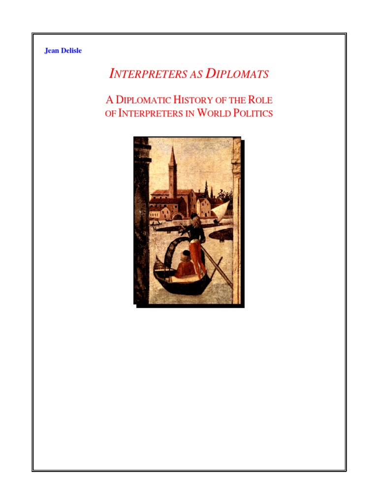 Interpreters As Diplomats Pdf Pdf Language Interpretation