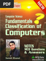 Classification of Computers MCQ Questions