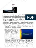 Teoria Sobre El Origen Del Ser Humano - Visión y Sabiduría