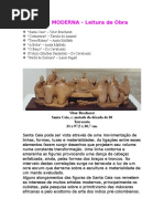 Modernistas_Leitura de Obras
