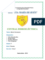 Monografia Central Hidroeléctrica