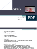 Dead Brands: Dr. Ishrat Nazir Mba E3
