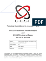 Crest CRT Cpsa Technical Syllabus 2.0